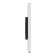 Permanent Fixed Glass Mount - 12.9-inch iPad Pro 4th Gen - Light Grey [Side View]
