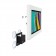 Removable Tilting Glass Mount - Samsung Galaxy Tab S5e 10.5 - White [Assembly View 2]