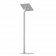 Enclosed Microsoft Surface Pro 12 Fixed Floor Stand [Rear Iso View] - Light Grey