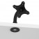 Behind-the-Surface Mounting Detail | Flexible Desk / Table Mounting Bracket [Bottom Iso View] - Black