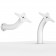 Installation Options | Flexible Desk / Table or Wall Mount [Iso Views] - White