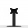 Fixed Desk / Table Stand [Rear Ortho View] - Black