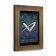 Front Iso View - Florentine Bronze - iPad Air 1 & 2 Wall Frame / Mount / Enclosure