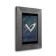 Front Iso View - Florentine Grey - iPad mini 4 Wall Frame / Mount / Enclosure
