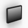 VESALite 13 in. Surface Pro Gen 9,10,11 & 12th Ed. ChargeDOCK Wall Mount [Front Iso View] - Black