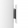 Enclosed Samsung Galaxy Tab E 8.0 ChargeDOCK Wall Mount [Side Ortho View] - White