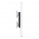 Removable Fixed Glass Mount - 12.9-inch iPad Pro 3rd Gen - White [Side View]