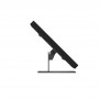 Adjustable Tilt Surface Mount - iPad Mini 1, 2 & 3 - Black [Side View 45 Degrees]