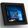 Fixed Tilted 15° Wall Mount - Microsoft Surface 3 - Black [Front Isometric View]