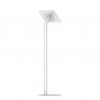 Fixed VESA Floor Stand - 10.5-inch iPad Pro - White [Full Back Isometric View]