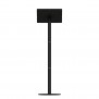 Fixed VESA Floor Stand - Microsoft Surface Pro (2017) & Surface Pro 4 - Black [Full Back View]