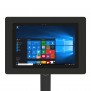 Fixed VESA Floor Stand - Microsoft Surface Pro (2017) & Surface Pro 4 - Black [Tablet Front 45 Degrees]