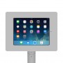 Fixed VESA Floor Stand - iPad Air 1 & 2, 9.7-inch iPad Pro - Light Grey [Tablet Front 45 Degrees]