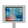 Fixed VESA Floor Stand - 12.9-inch iPad Pro - Light Grey [Tablet Front 45 Degrees]