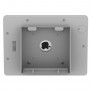 Fixed Tilted 15° Wall Mount - iPad Mini 1, 2, & 3 - Light Grey [Back View]