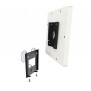 Removable Fixed Glass Mount - iPad 2, 3, 4 - White [Assembly View 1]