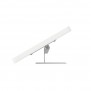 Adjustable Tilt Surface Mount - iPad 2, 3 & 4 - White [Side View -45 Degrees]