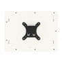 Tilting VESA Wall Mount - 12.9-inch iPad Pro - White [Back]
