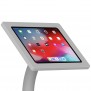 Fixed VESA Floor Stand - 12.9-inch iPad Pro 3rd Gen- Light Grey [Tablet Front Isometric View]