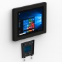 Fixed Slim VESA Wall Mount - Microsoft Surface Pro (2017) & Surface Pro 4 - Black [Slide to Assemble]