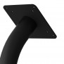 Fixed VESA Floor Stand - Black [Back Iso Head View]