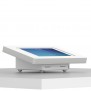 Fixed Tilted 15° Desk / Surface Mount - Samsung Galaxy Tab E 8.0 - White [Front Isometric View]