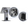 Rear / Detailed View, 360 Tilting VESA Surface Mount - Silver