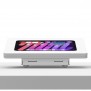 Fixed Tilted 15° Desk / Surface Mount - iPad Mini (6th Gen) - White [Front Tilted View]