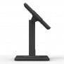 Portable 360 Rotating & Tilting OpenVESA 13" iPad Air (M2, M3) Stand at 45º Tilt Forward [Side Ortho View] - Black