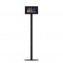  Fixed VESA Floor Stand - iPad 2, 3 & 4 - Black [Full Front View]