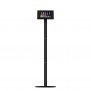 Fixed VESA Floor Stand - iPad Mini 1, 2 & 3 - Black [Full Front View]