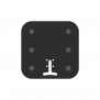 Base Piece for Surface VESA Mounts - Black