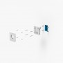 VESA 100 / Wall VidaMount® ChargeDOCK™ - White [Exploded Isometric View]