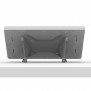 Flippable Desk Stand w. VESA Enclosure - Light Grey [Back View]
