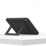 Foldable Kick Stand Lite Enclosure Samsung Galaxy Tab A11 8.7" [Back Iso View] - Black