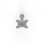 Flexible Neck VESA Surface Mount - Light Grey