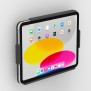 Fixed Slim Open VESA Wall Mount - 10.9-inch iPad 10th Gen - Black [Isometric View]
