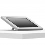 Foldable Kick Stand Enclosed iPad Mini 1, 2 & 3 Mount [Front Iso View] - Light Grey