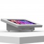 Fixed Tilted 15° Desk / Surface Mount - iPad Mini (6th Gen) - Light Grey [Front Isometric View]