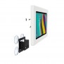 Removable Tilting Glass Mount - Samsung Galaxy Tab S5e 10.5 - White [Assembly View 2]