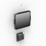 Tilting VESA Wall Mount - Generic Tablet - Black [Slide to Assemble]