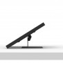 Adjustable Flip Enclosed Samsung Galaxy Tab A11+ 11" Mount at Backwards Tilt [Side Ortho View] - Black