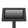 Enclosure Detail | Enclosed Samsung Galaxy Tab A11+ 11" Fixed Floor Stand [Front Direct Ortho View] - Black