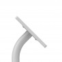 Enclosure Detail | Enclosed Samsung Galaxy Tab A11+ 11" Fixed Floor Stand [Side Ortho View] - Light Grey