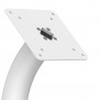 VESA Plate Detail | Fixed Floor Stand [Front Iso View] - White
