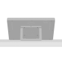Foldable Kick Stand Enclosed Microsoft Surface Pro 9, 10, & 11 Mount [Back View] - Light Grey