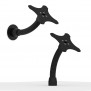 Installation Options | Flexible Desk / Table or Wall Mount [Iso Views] - Black