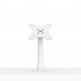 Flexible Desk / Table Mounting Bracket [Front Ortho View] - White