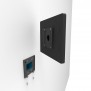 Disassembled View | Fixed Enclosed Microsoft Surface Pro 12 Removable Wall Mount [Behind-the-tablet View] - Black