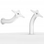Installation Options | Flexible Desk / Table or Wall Mount [Iso Views] - White